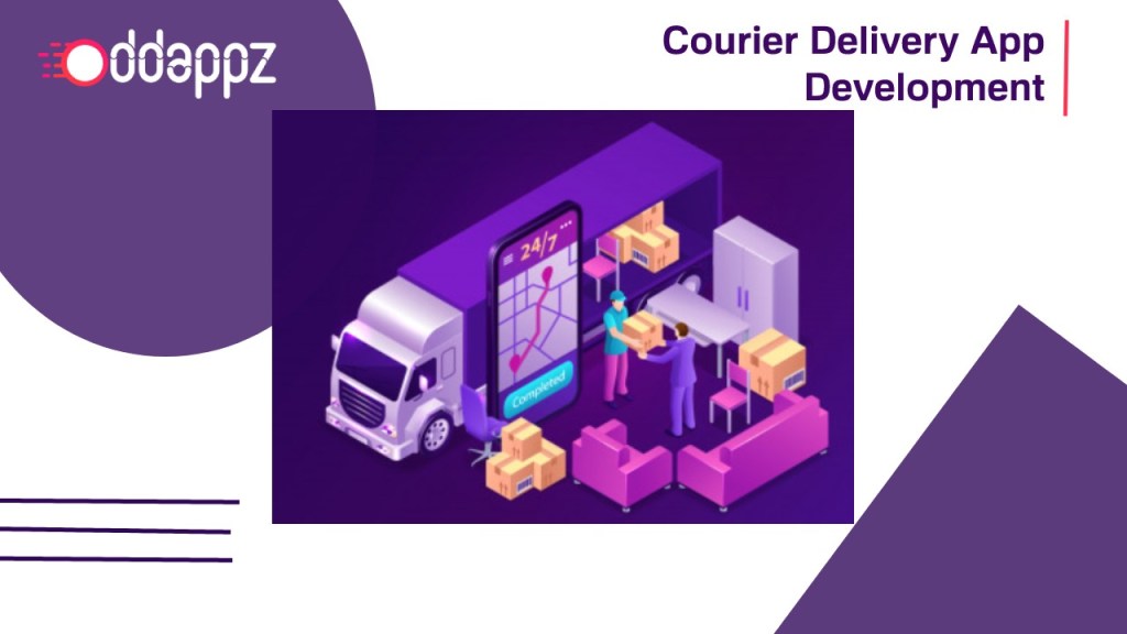 courier delivery app development